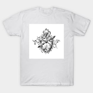 emblem in heraldic art T-Shirt